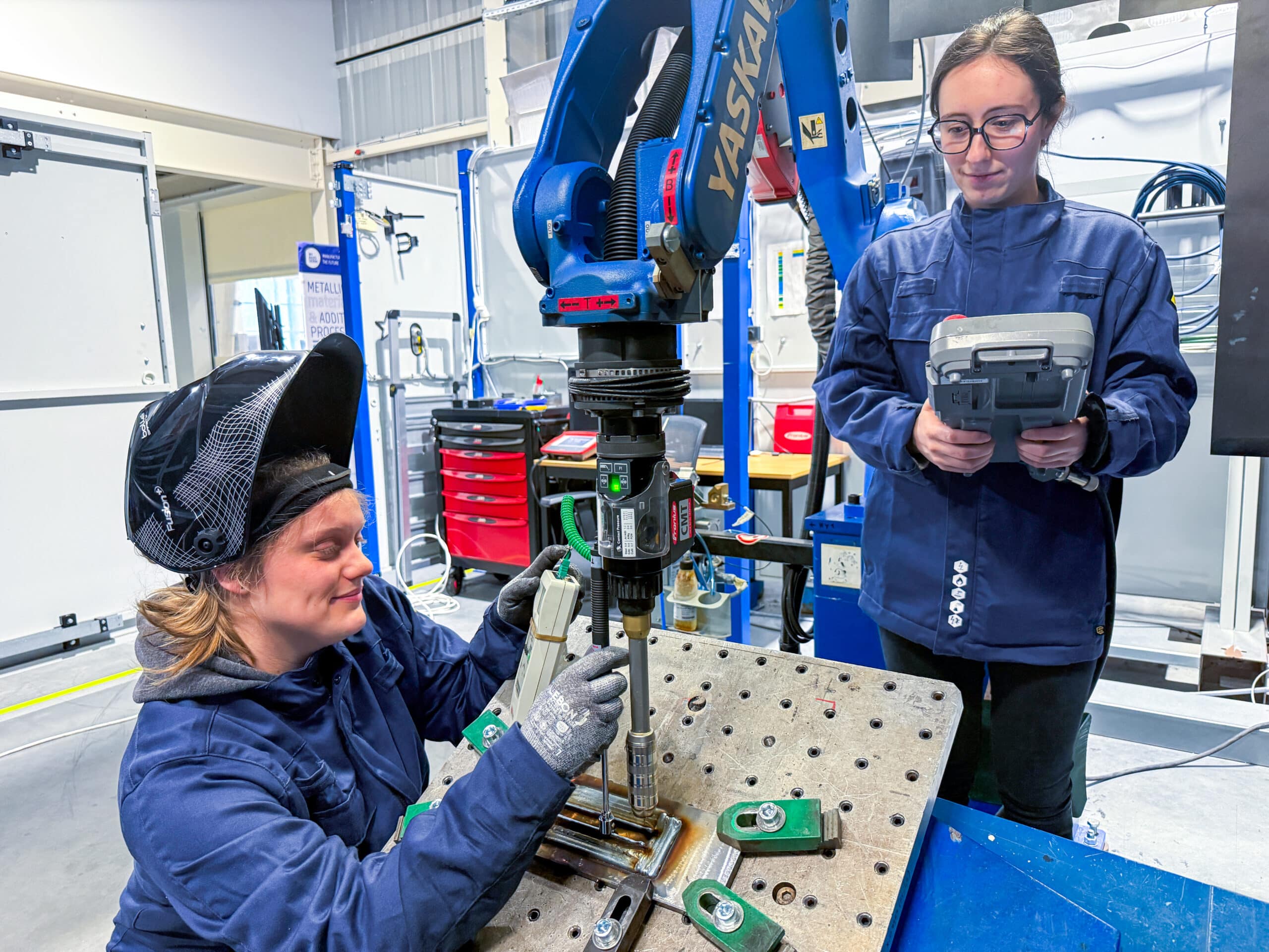 Cellule robotisée de soudage et WAAM