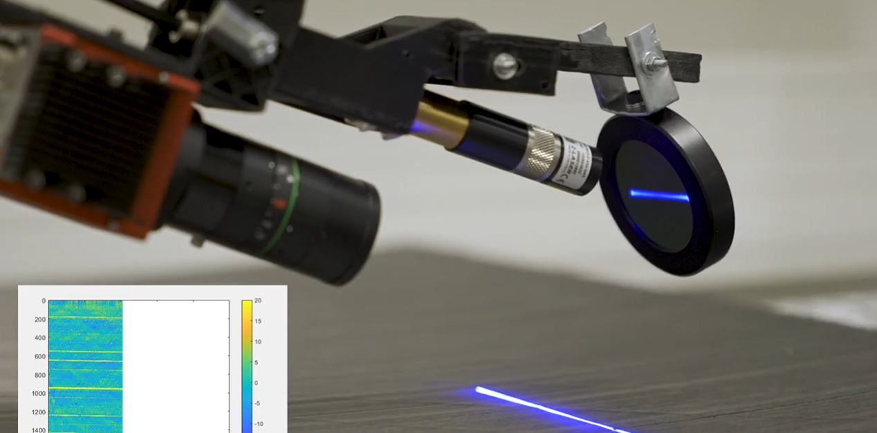 Contrôle profilométrie laser