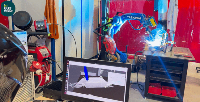 Developing a robotic welding strategy for the nuclear sector